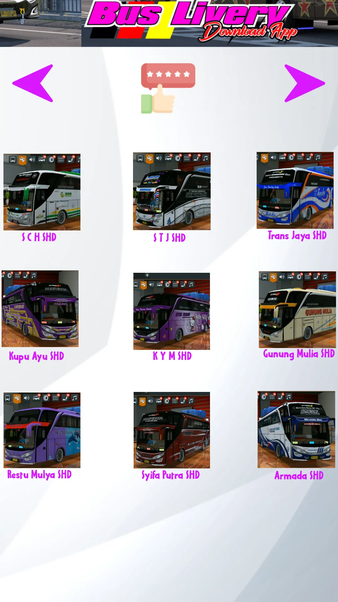 Bus Livery Download App | Indus Appstore | Screenshot