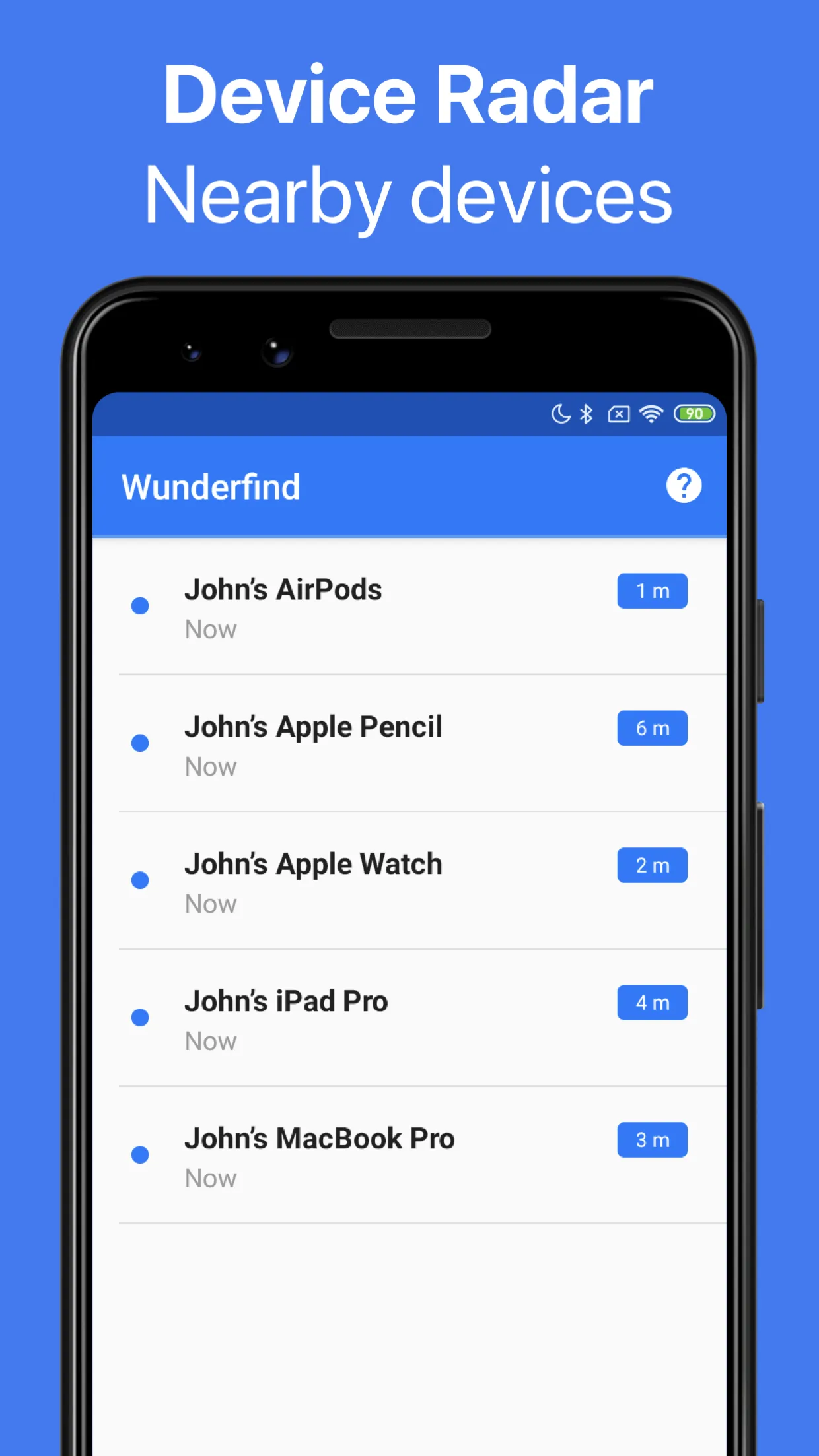 Wunderfind: Find Lost Device | Indus Appstore | Screenshot