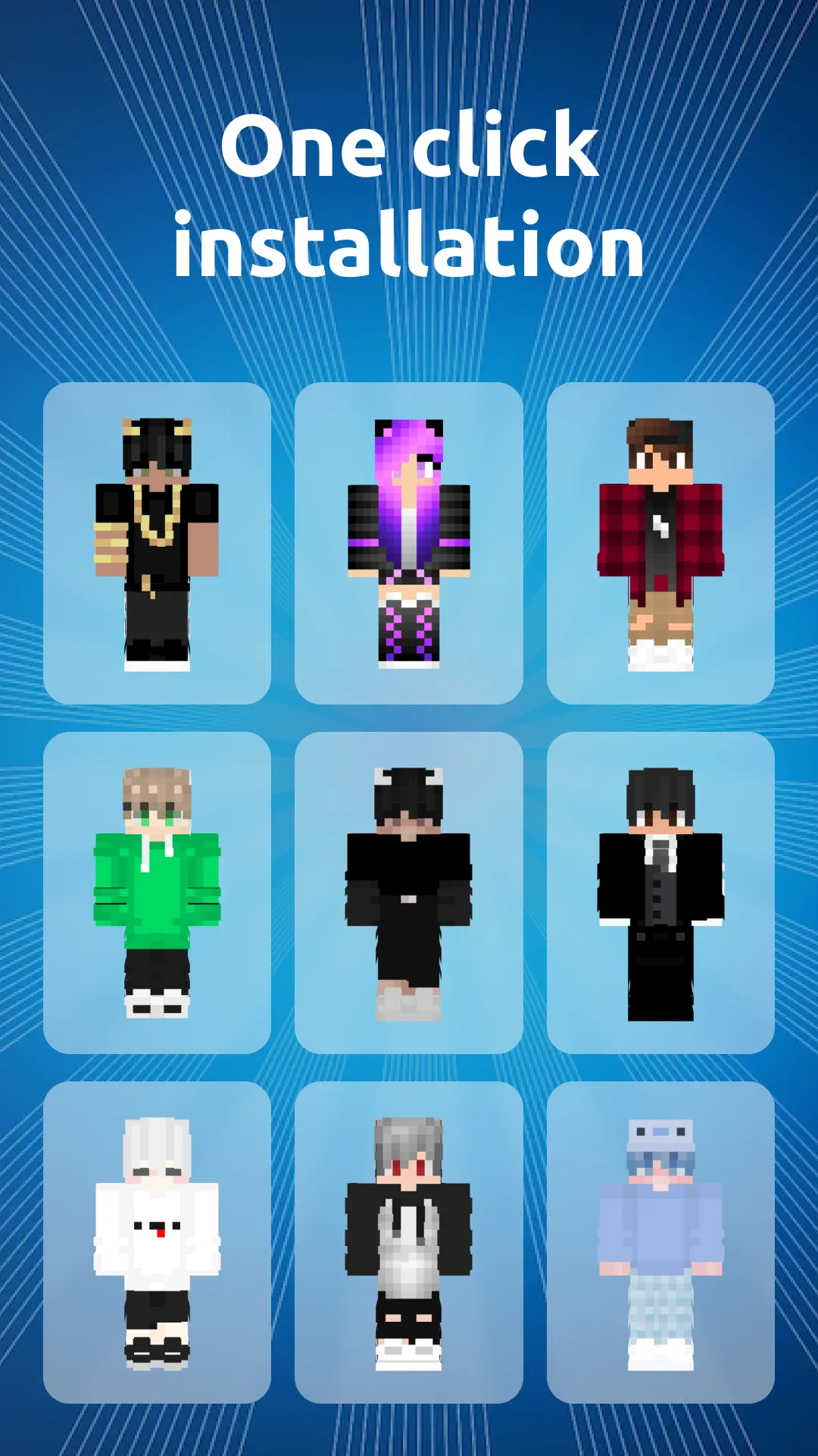 Boys skins for Minecraft PE | Indus Appstore | Screenshot