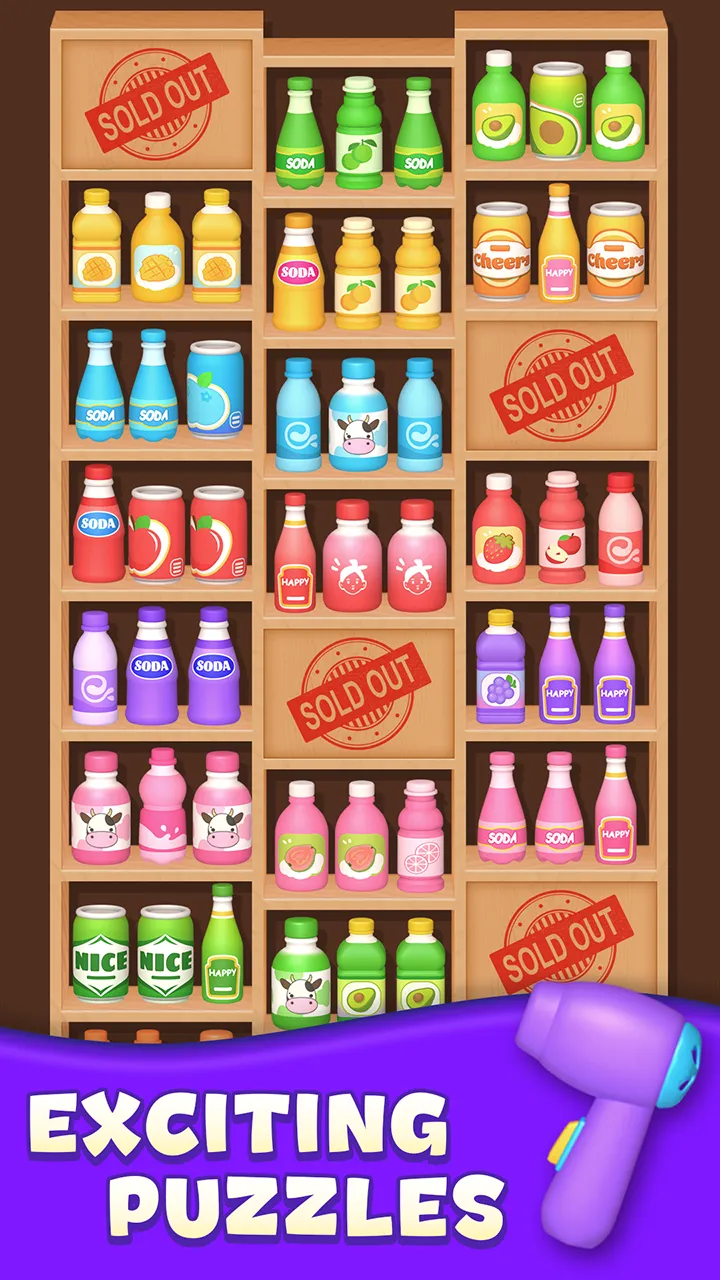 Sort Fever:3D Goods Match | Indus Appstore | Screenshot