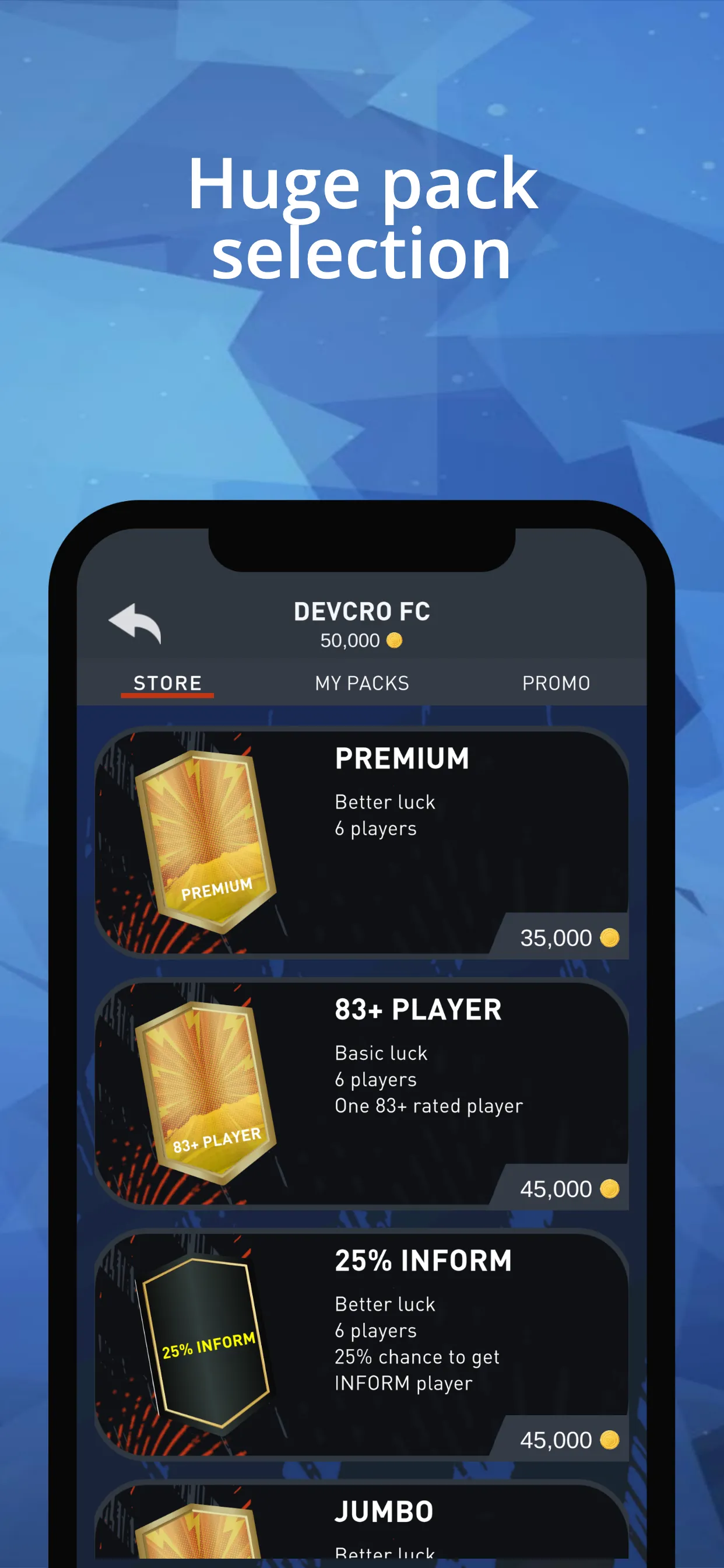 DEVCRO 21 - Draft, Packs! | Indus Appstore | Screenshot