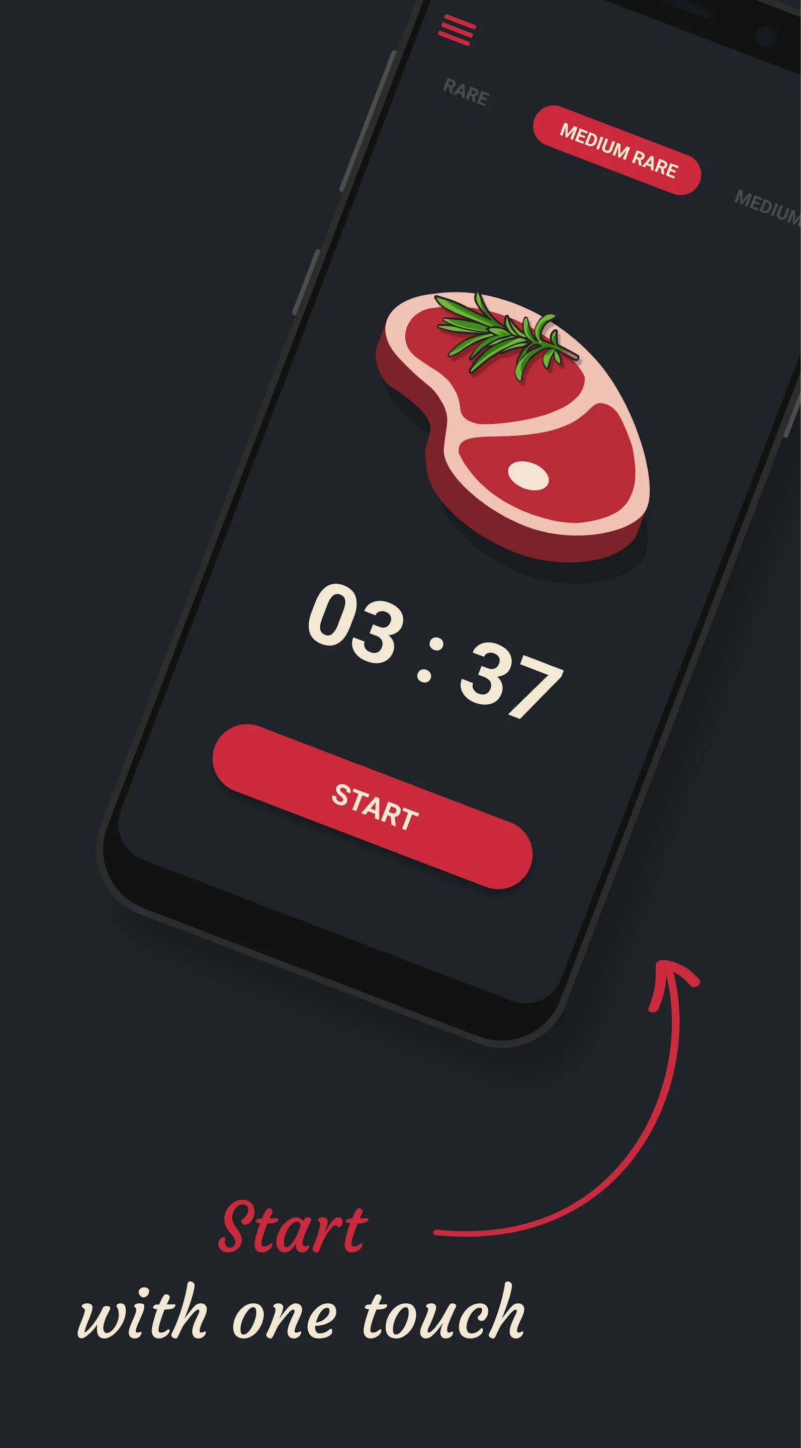 Steak Timer | Indus Appstore | Screenshot