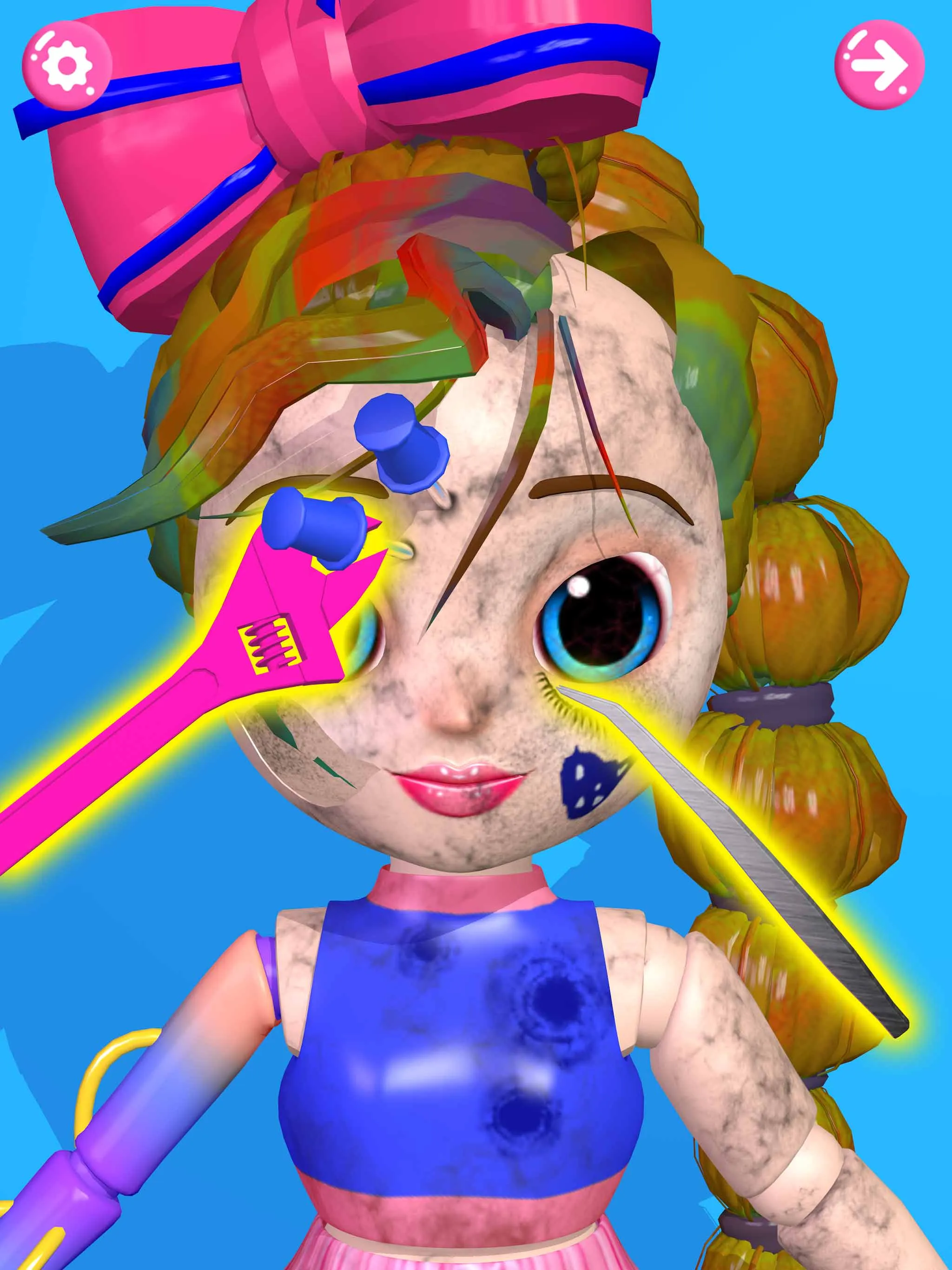 ASMR Doll Repair Girl Games | Indus Appstore | Screenshot