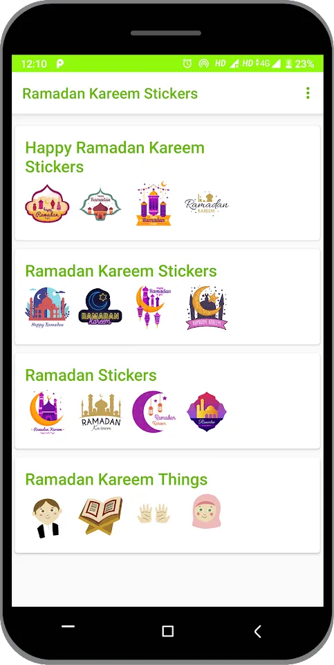 Ramadan eid Stickers WASticker | Indus Appstore | Screenshot