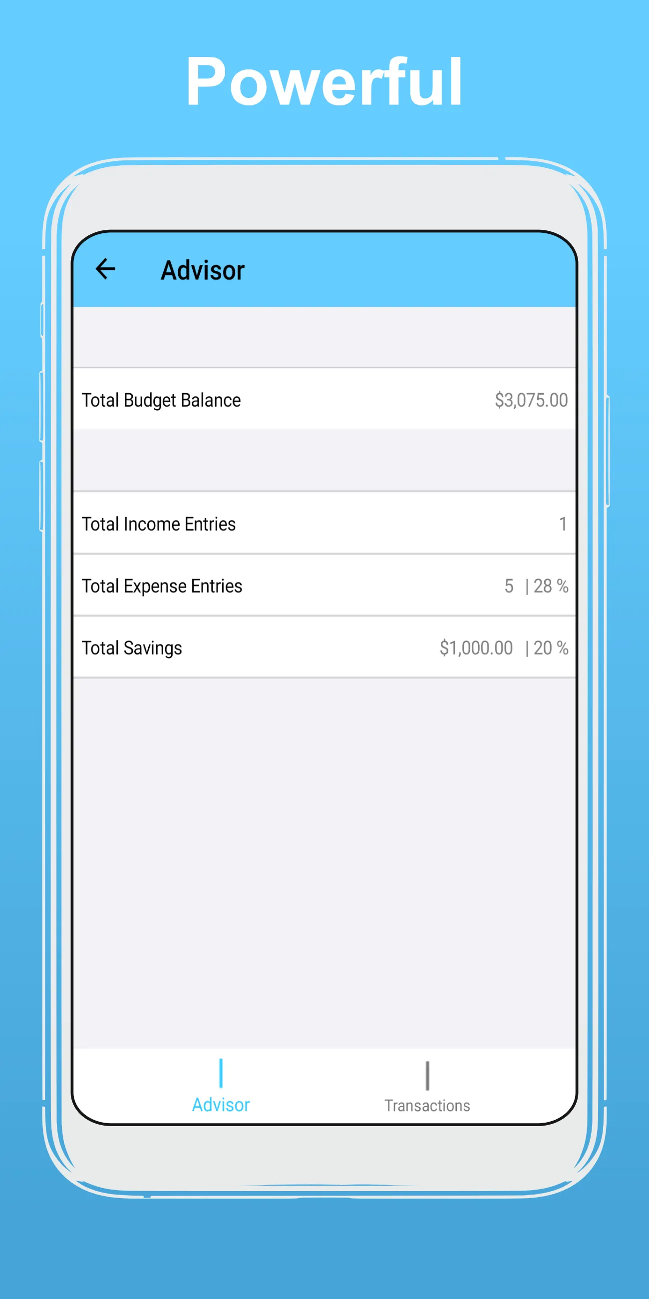 uBudget: Finance Planner | Indus Appstore | Screenshot