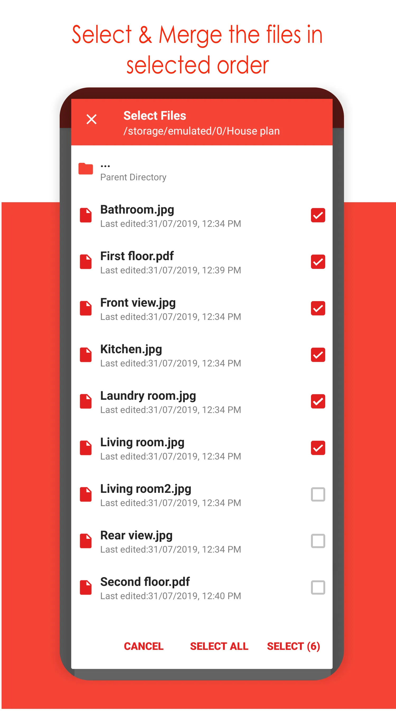 PDF Merge: Combine PDF | Indus Appstore | Screenshot