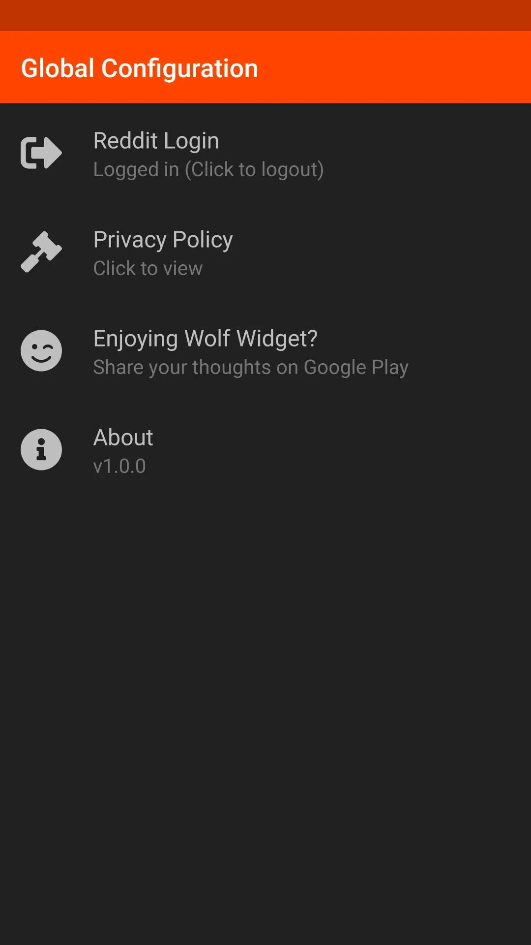 Wolf Widget for Reddit | Indus Appstore | Screenshot