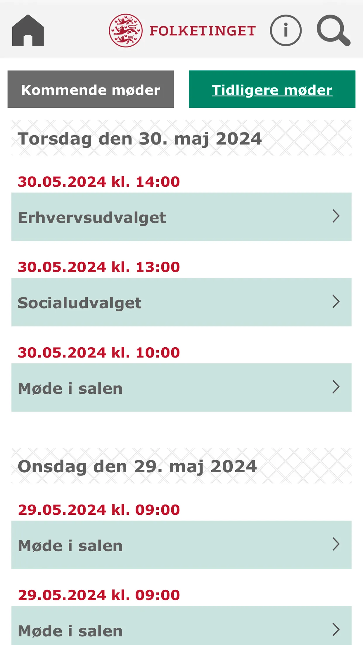 Tv fra Folketinget | Indus Appstore | Screenshot