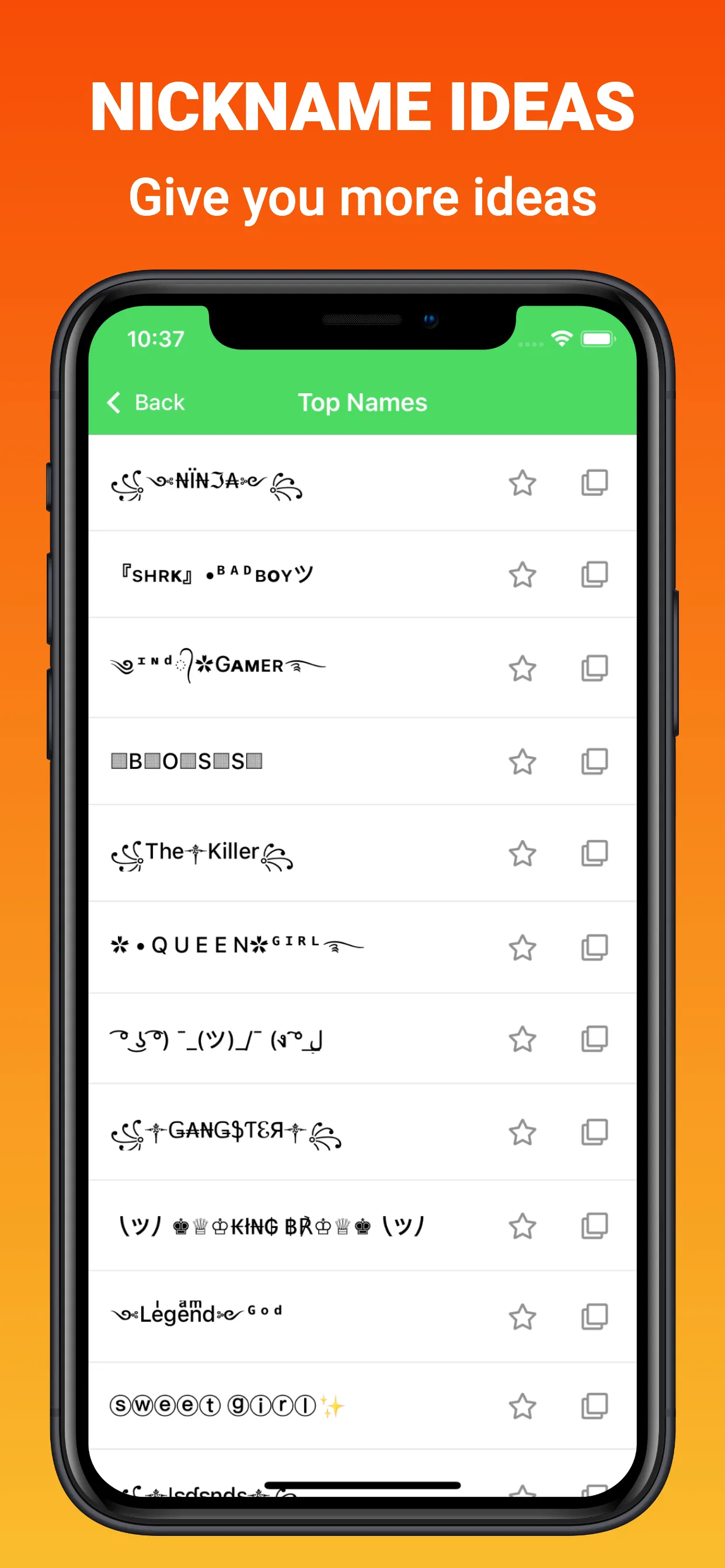 Nickname Finder - Special char | Indus Appstore | Screenshot