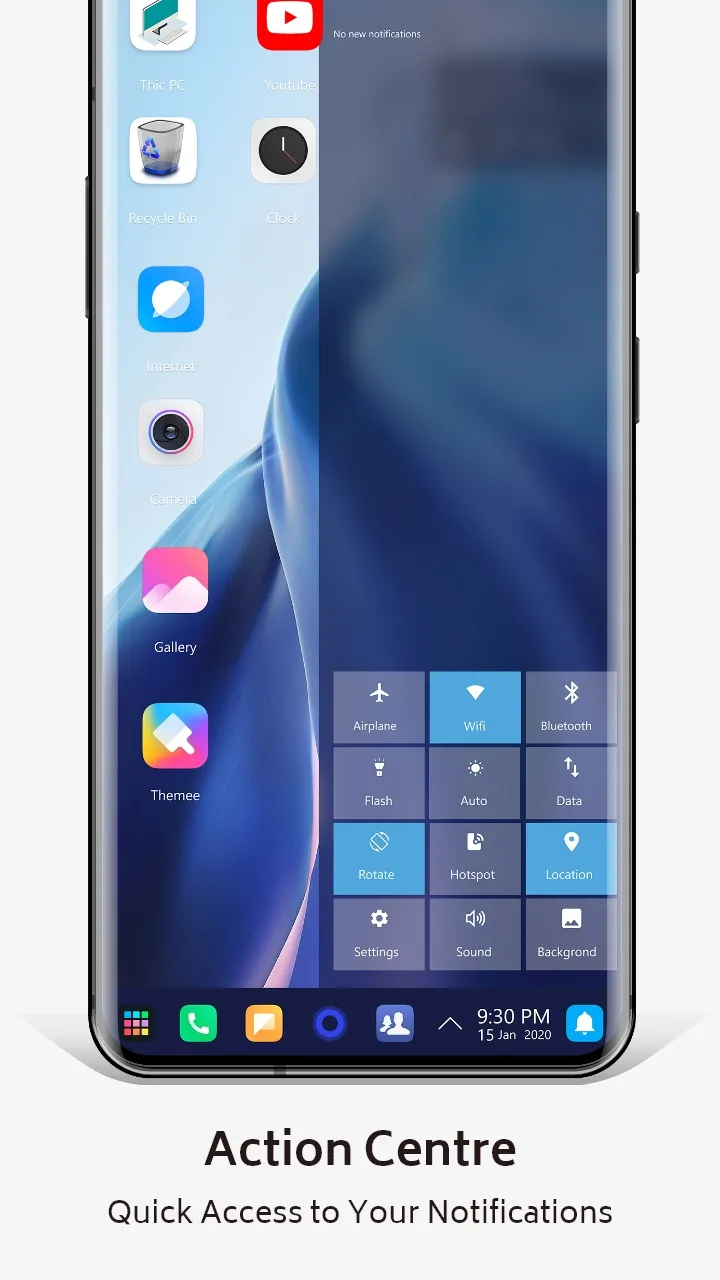 Mi 11 Theme For Launcher | Indus Appstore | Screenshot