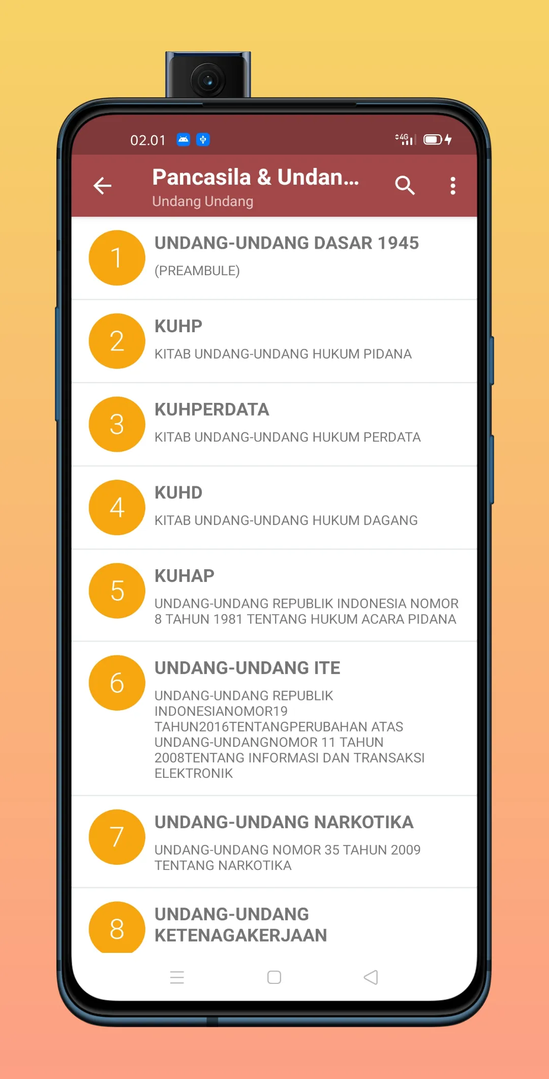 Pancasila & Undang-Undang | Indus Appstore | Screenshot