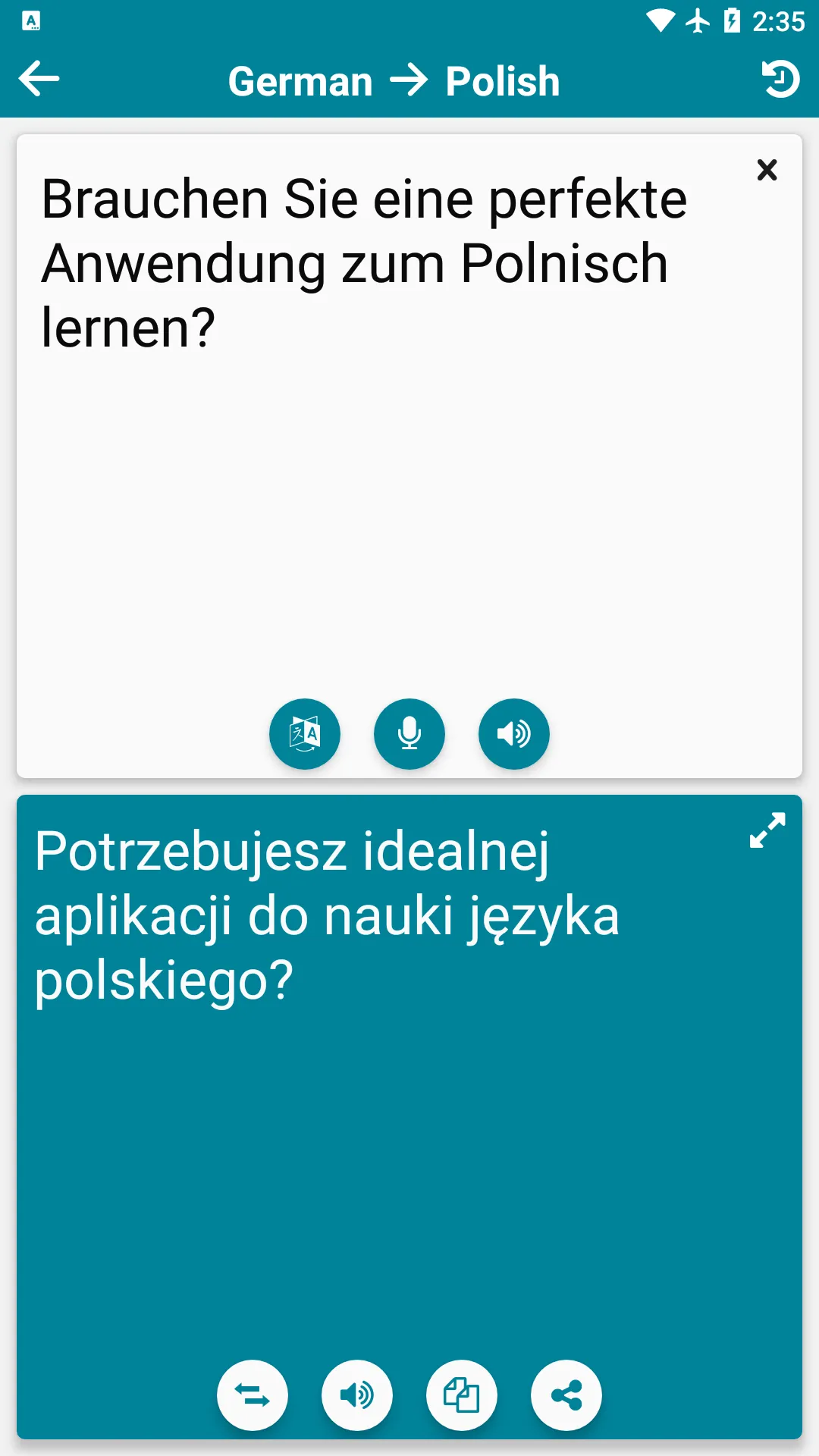 German - Polish | Indus Appstore | Screenshot