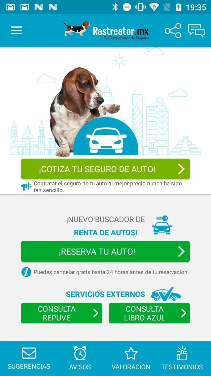 Rastreator : Seguros Auto&Moto | Indus Appstore | Screenshot