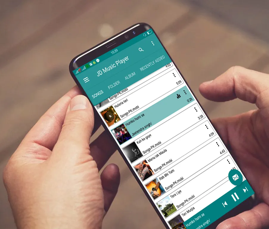 JD Music Player- Folder Player | Indus Appstore | Screenshot