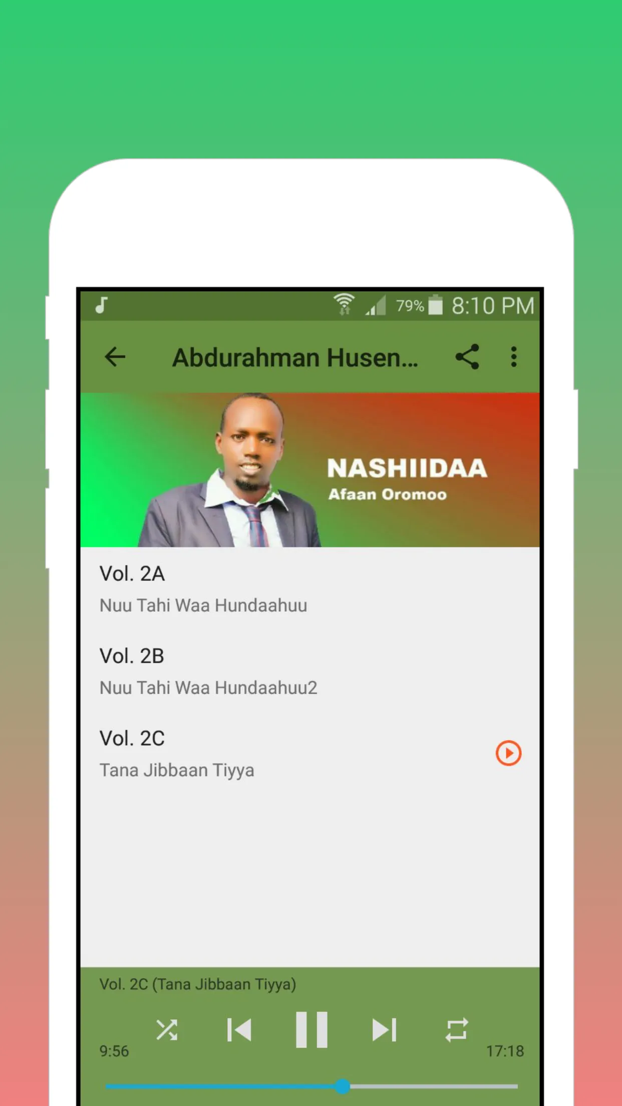 Abdurahman Husen - Nashiidaa | Indus Appstore | Screenshot