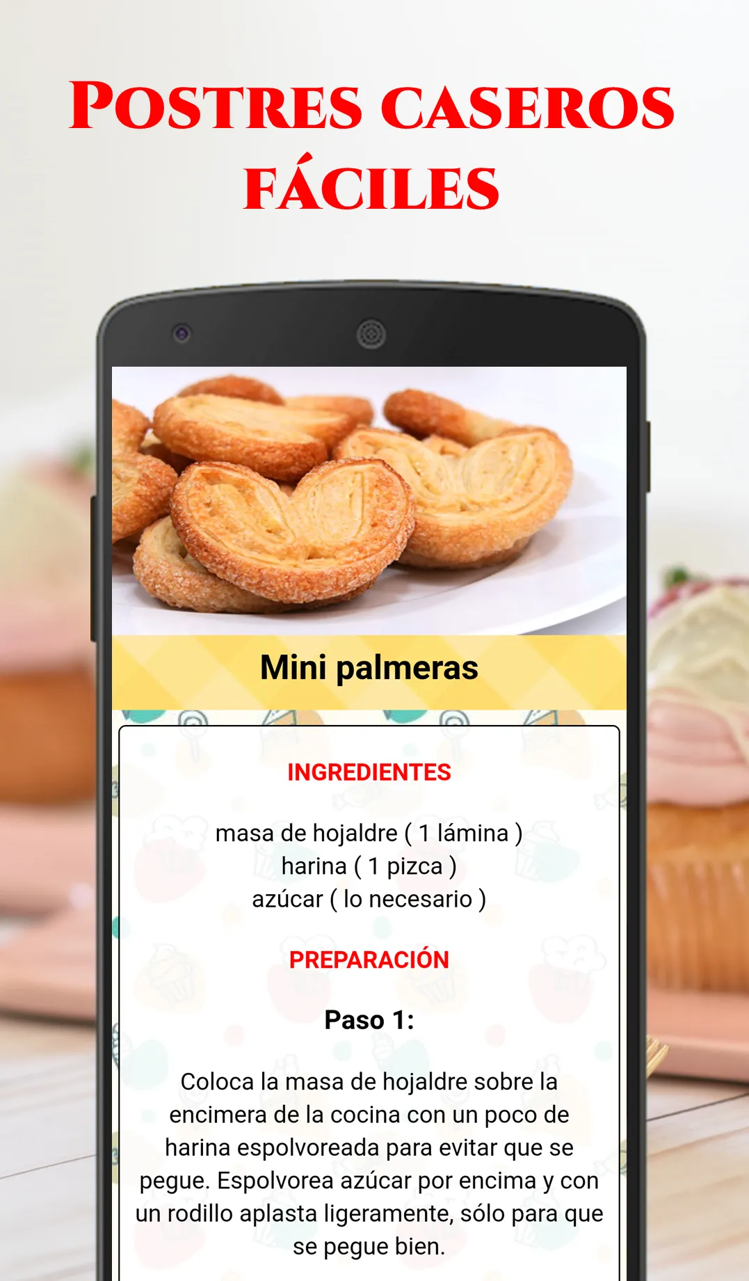 Postres Caseros Fáciles | Indus Appstore | Screenshot