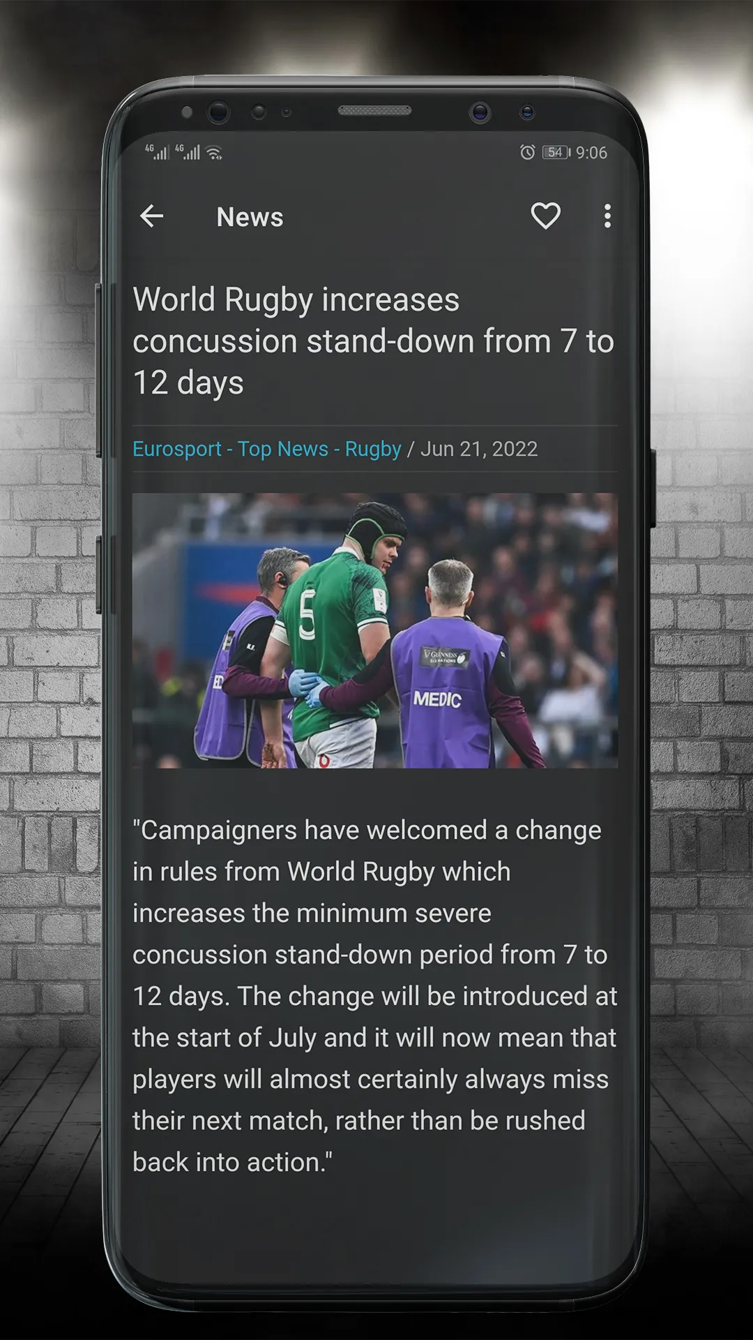 Rugby News Magazine | Indus Appstore | Screenshot