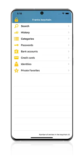 Steganos Password Manager | Indus Appstore | Screenshot