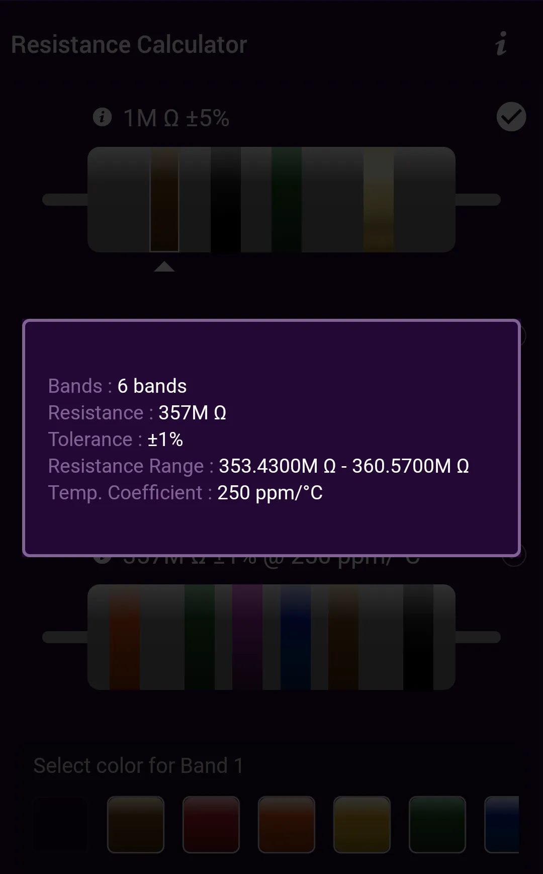 Resistance Calculator | Indus Appstore | Screenshot