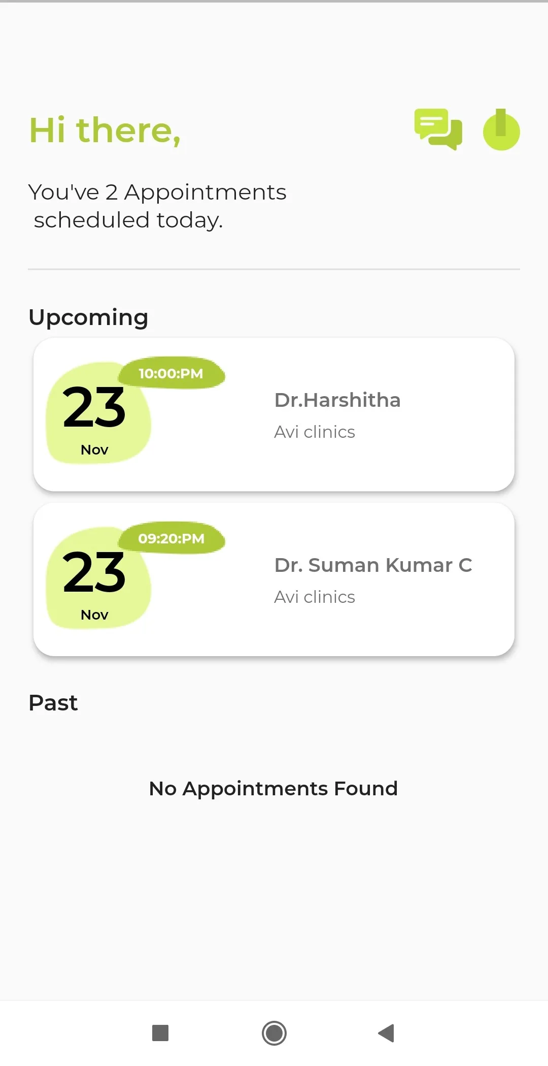 Avi Clinics | Indus Appstore | Screenshot