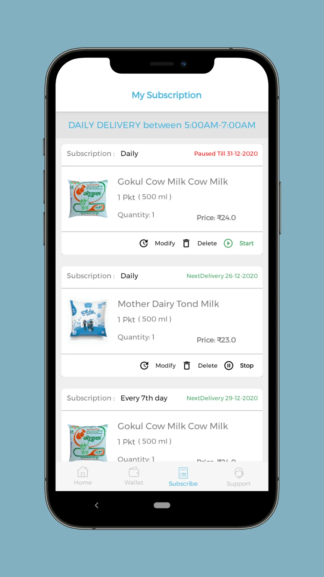 Mangal Super - Milk Delivery | Indus Appstore | Screenshot