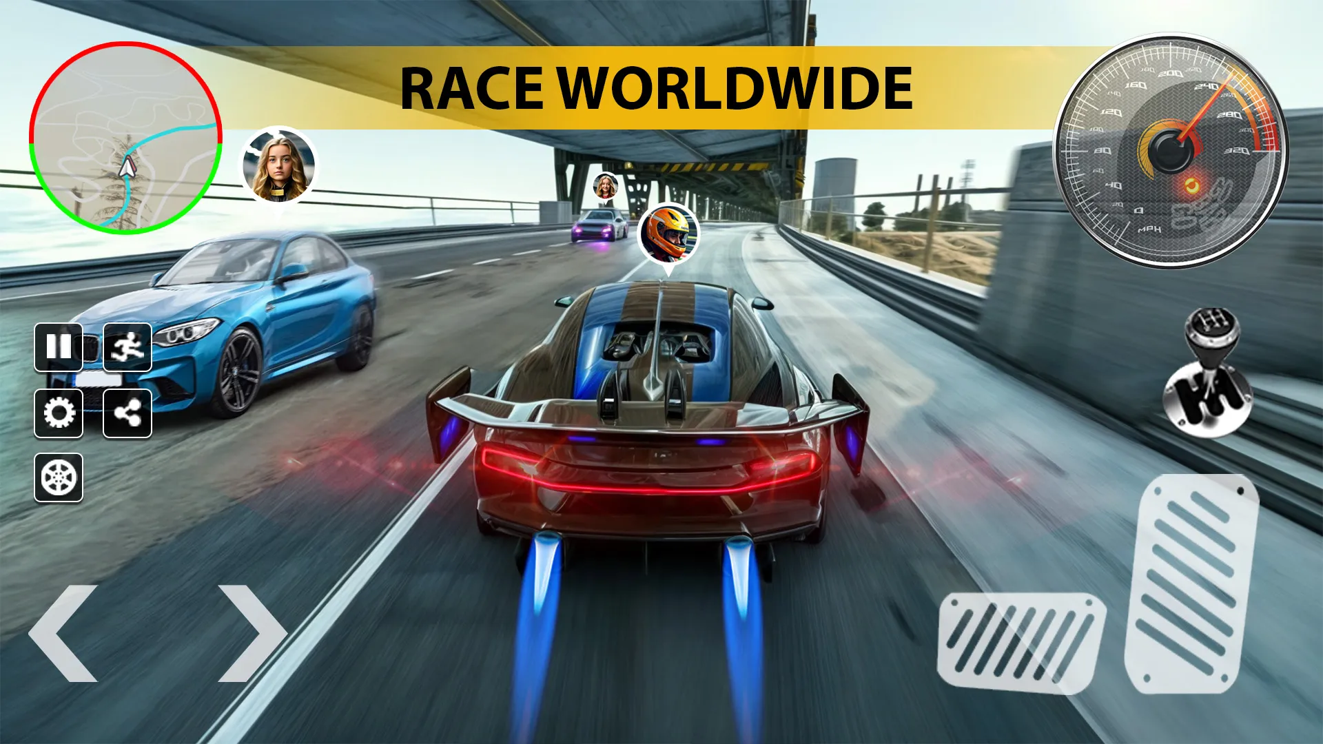 Racery Game - Races Car Games | Indus Appstore | Screenshot