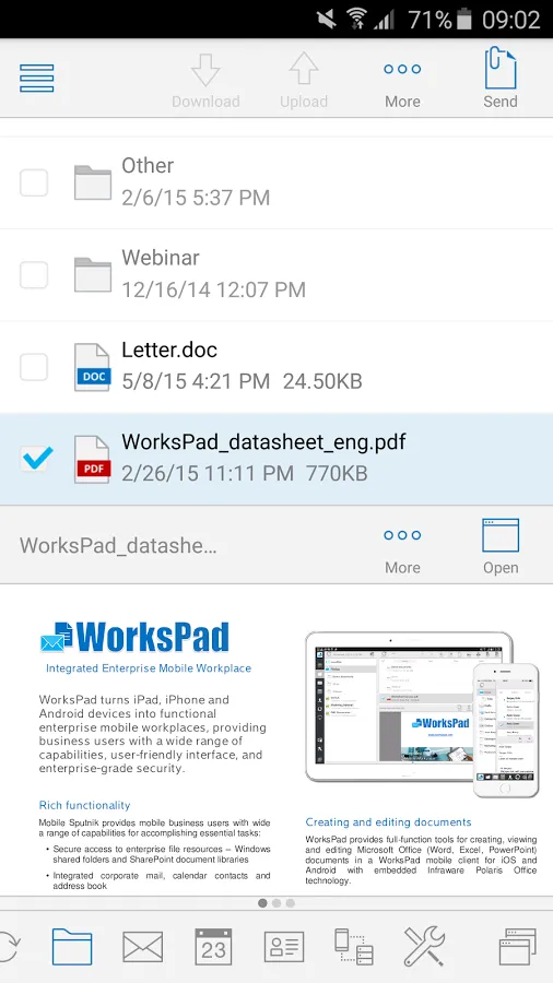 WorksPad CGP | Indus Appstore | Screenshot