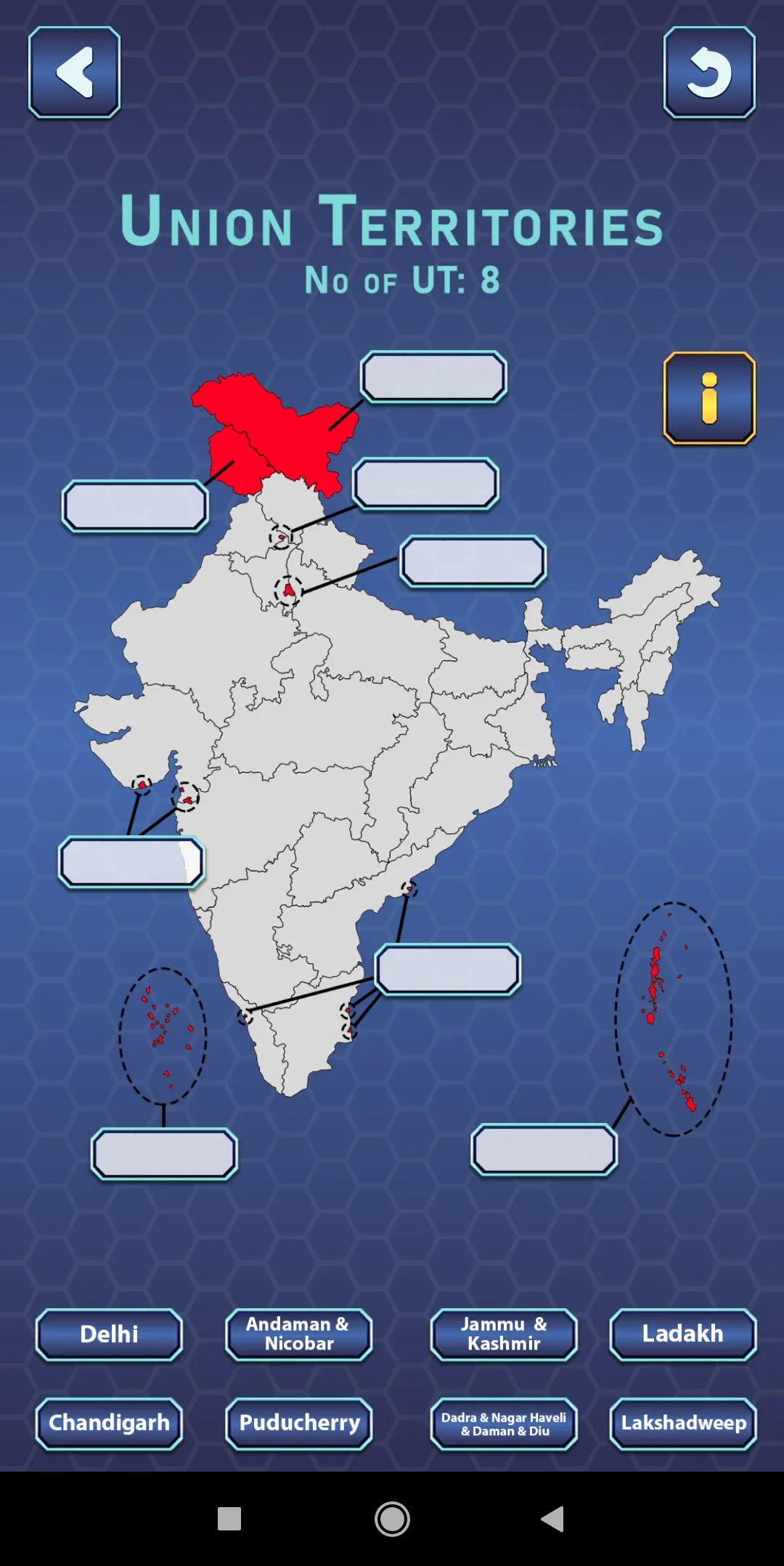 India Mapper-(India Map Game) | Indus Appstore | Screenshot