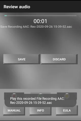 AAC Recording | Indus Appstore | Screenshot