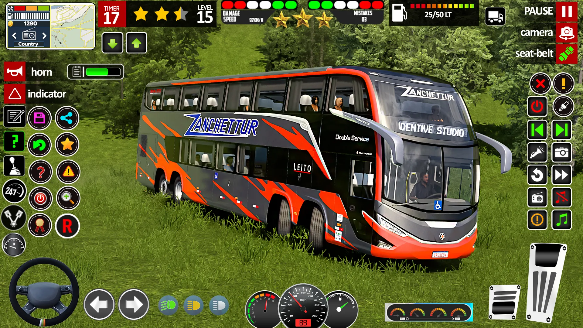 Offroad Bus Driving Bus Sim 3D | Indus Appstore | Screenshot