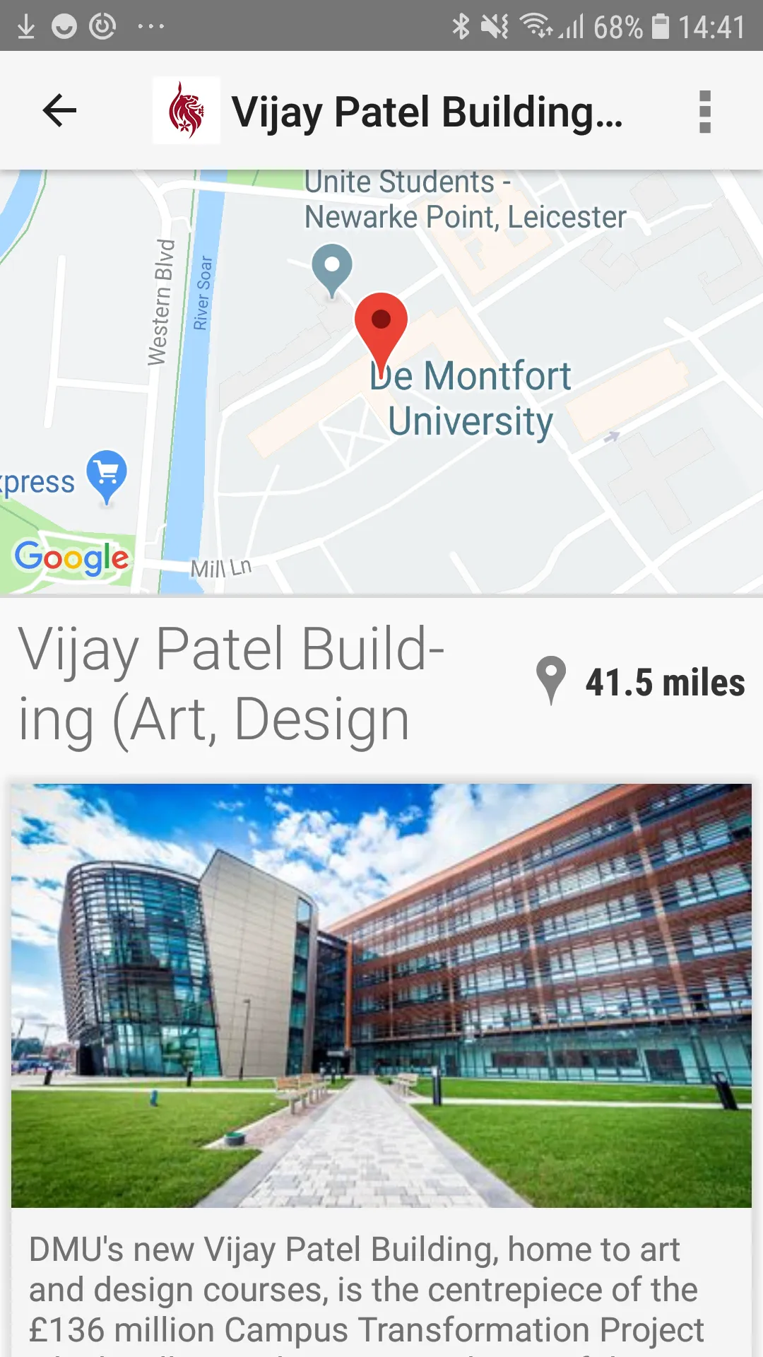 DMU Student Portal | Indus Appstore | Screenshot