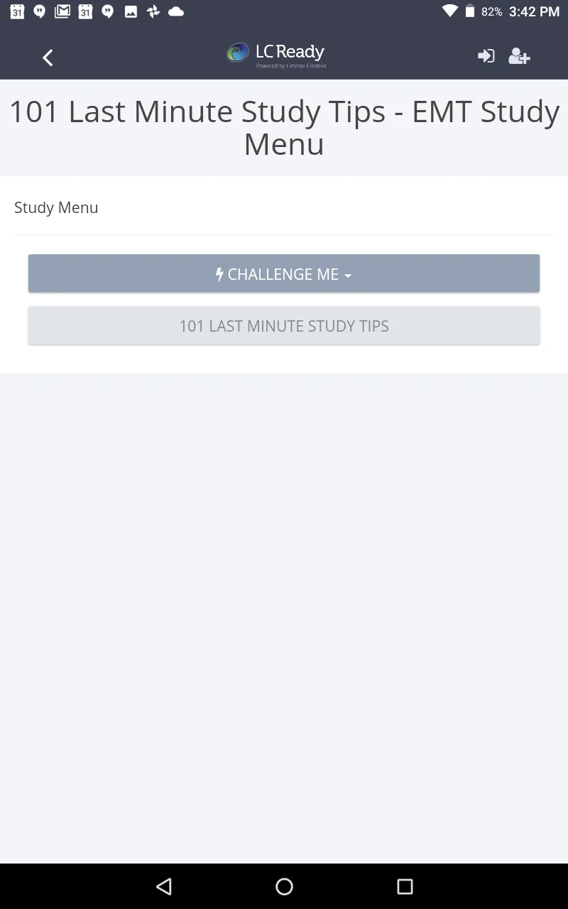 101 Last Min Study Tips (EMT) | Indus Appstore | Screenshot