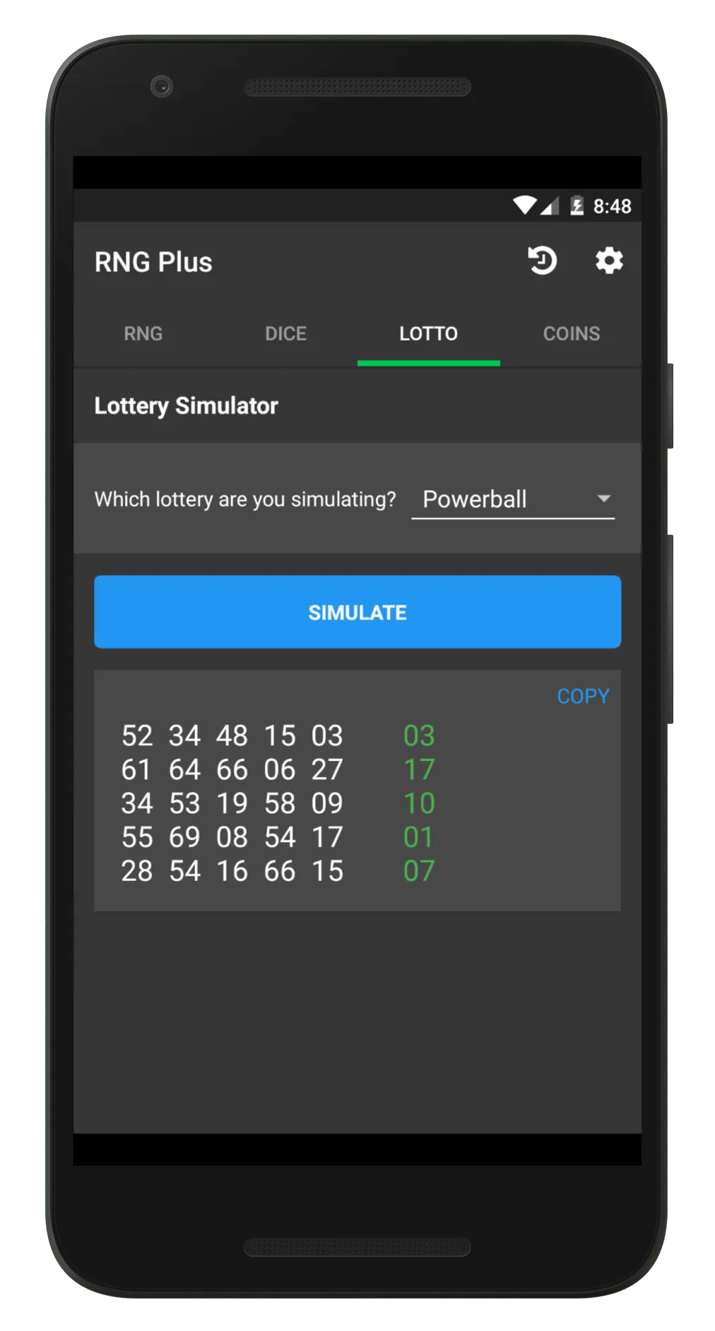 Random Number Generator Plus | Indus Appstore | Screenshot