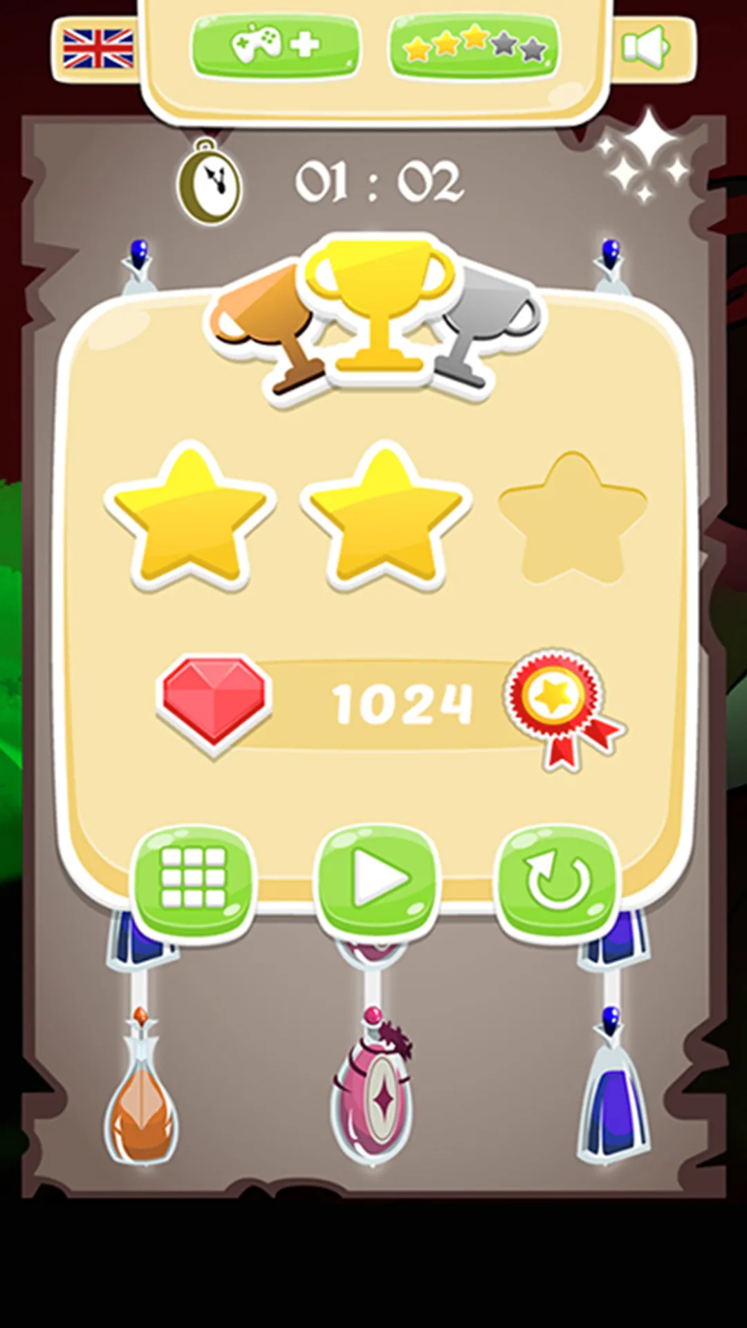 Alchemist puzzle : mix potions | Indus Appstore | Screenshot