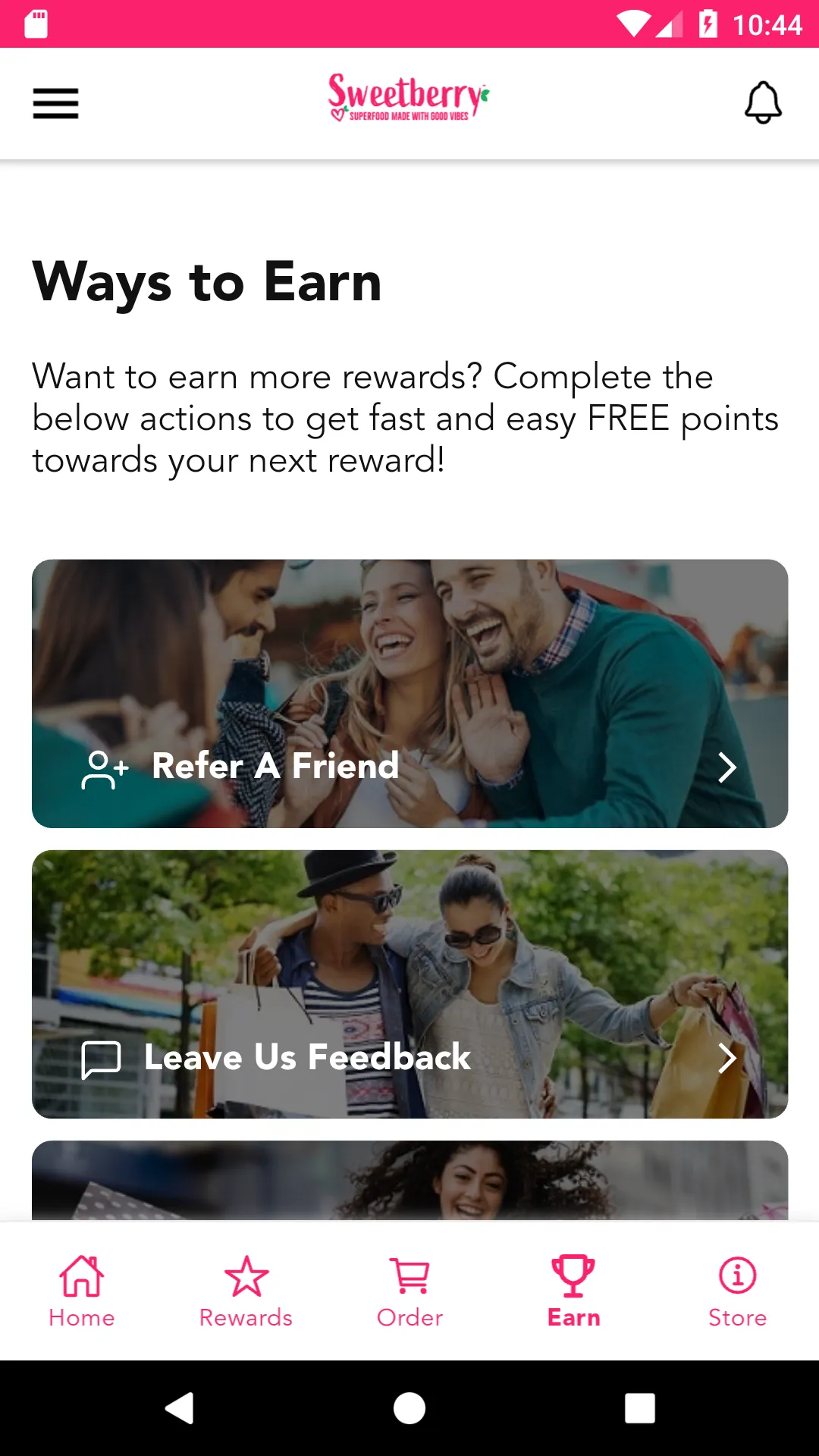 Sweetberry Bowls Rewards | Indus Appstore | Screenshot