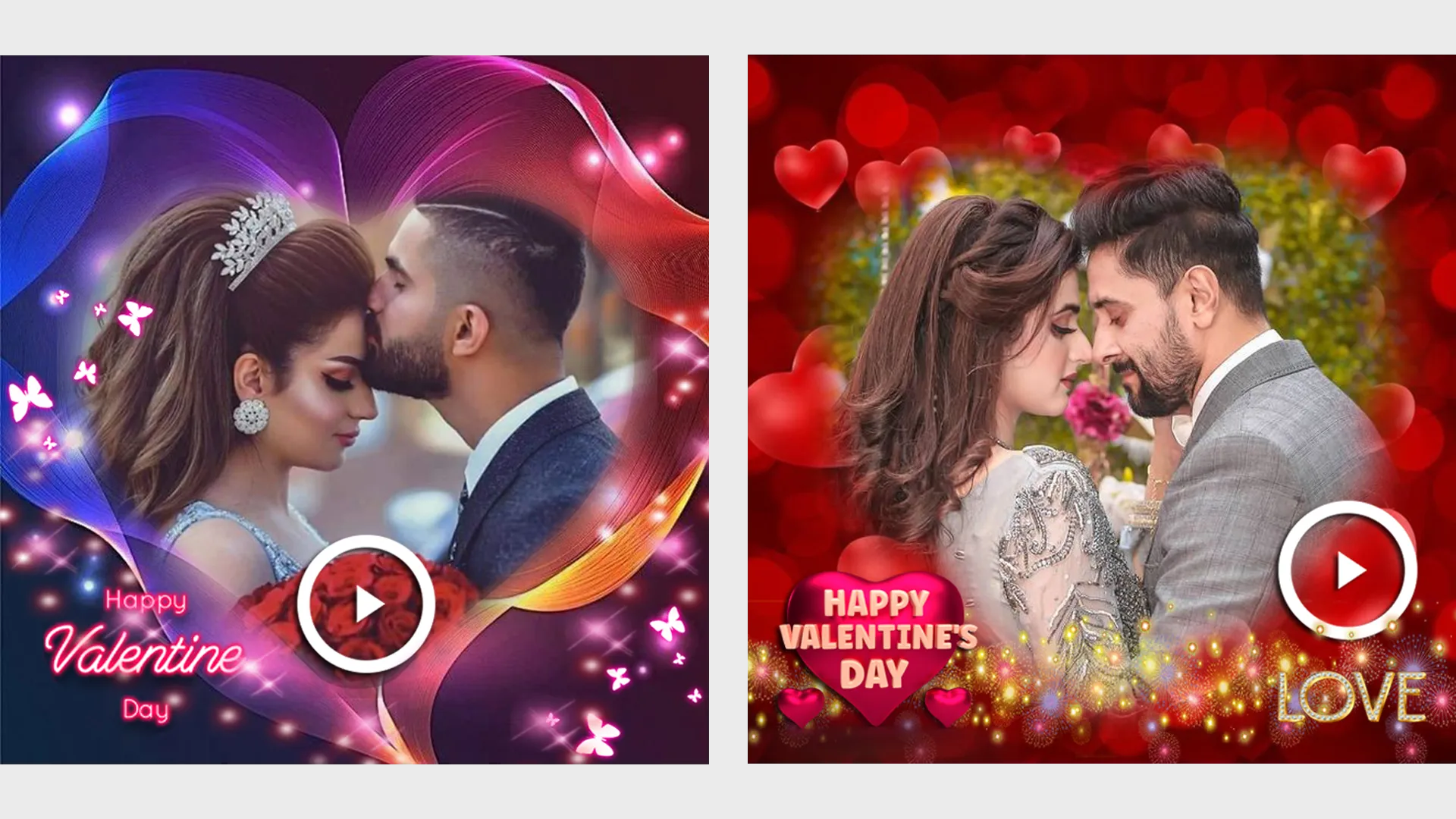 Valentine day video maker 2024 | Indus Appstore | Screenshot