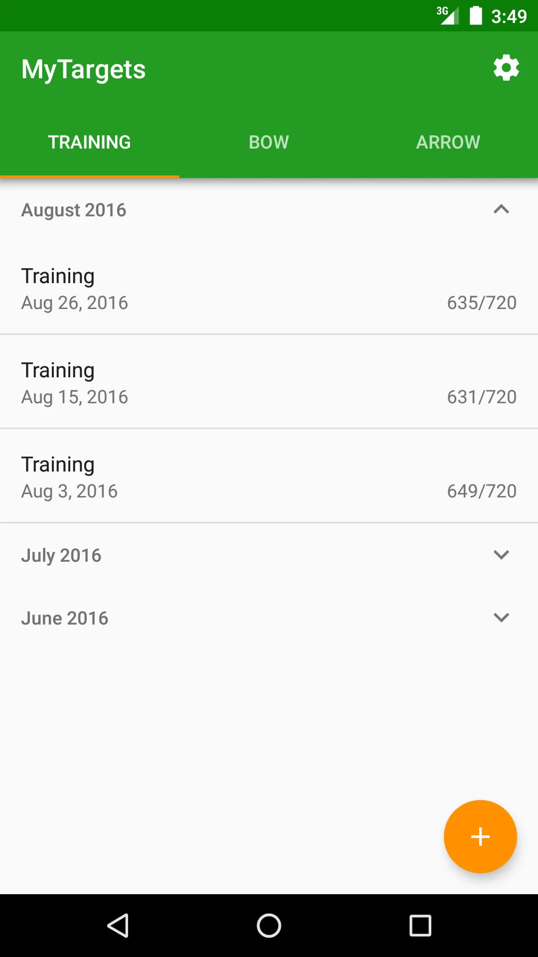 MyTargets Archery | Indus Appstore | Screenshot