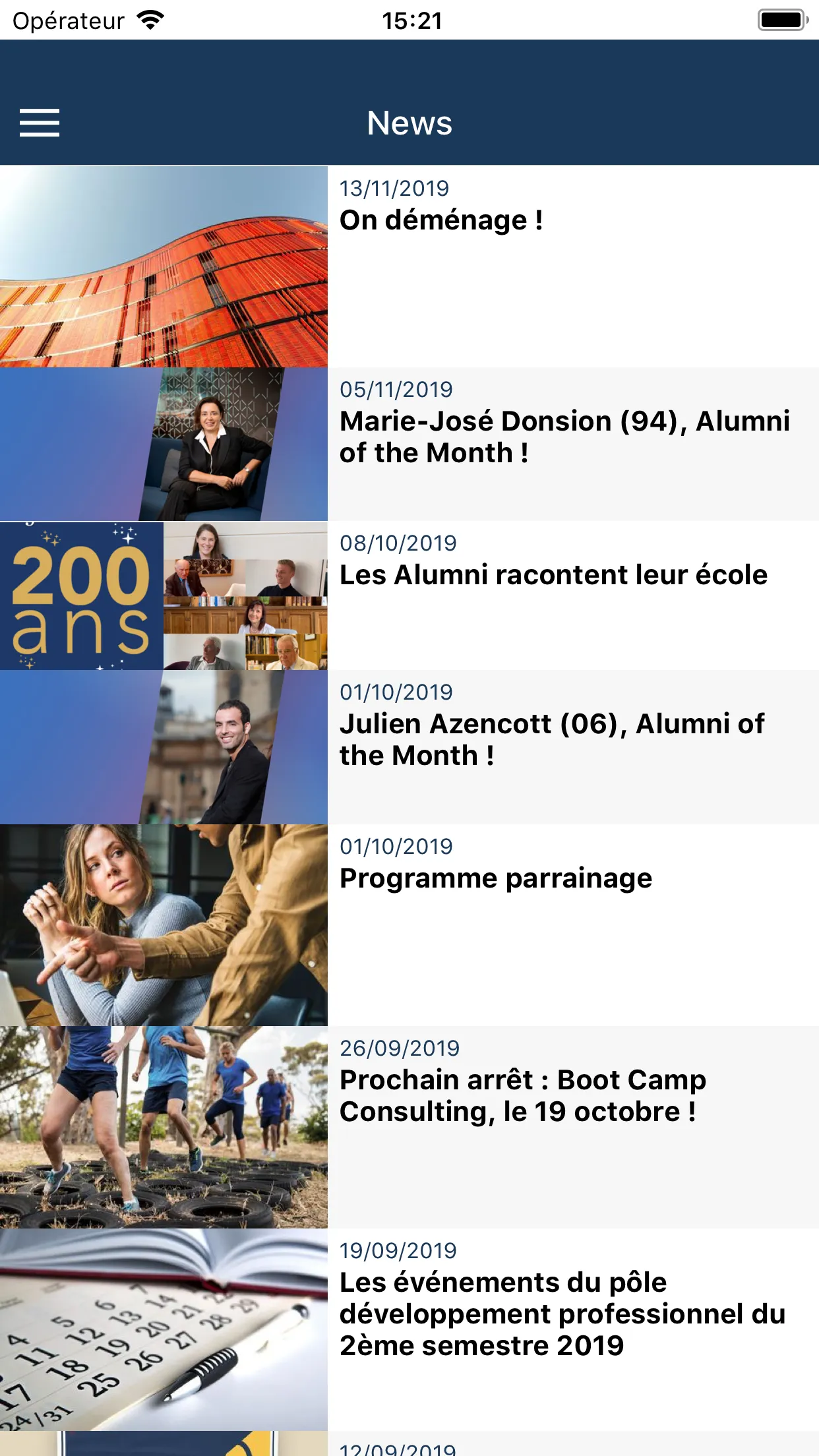 ESCP Alumni | Indus Appstore | Screenshot