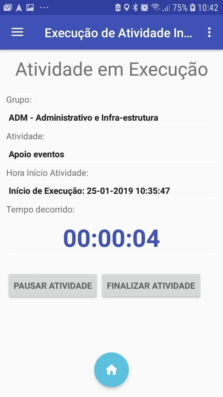 SAGI - Execução de Atividades | Indus Appstore | Screenshot