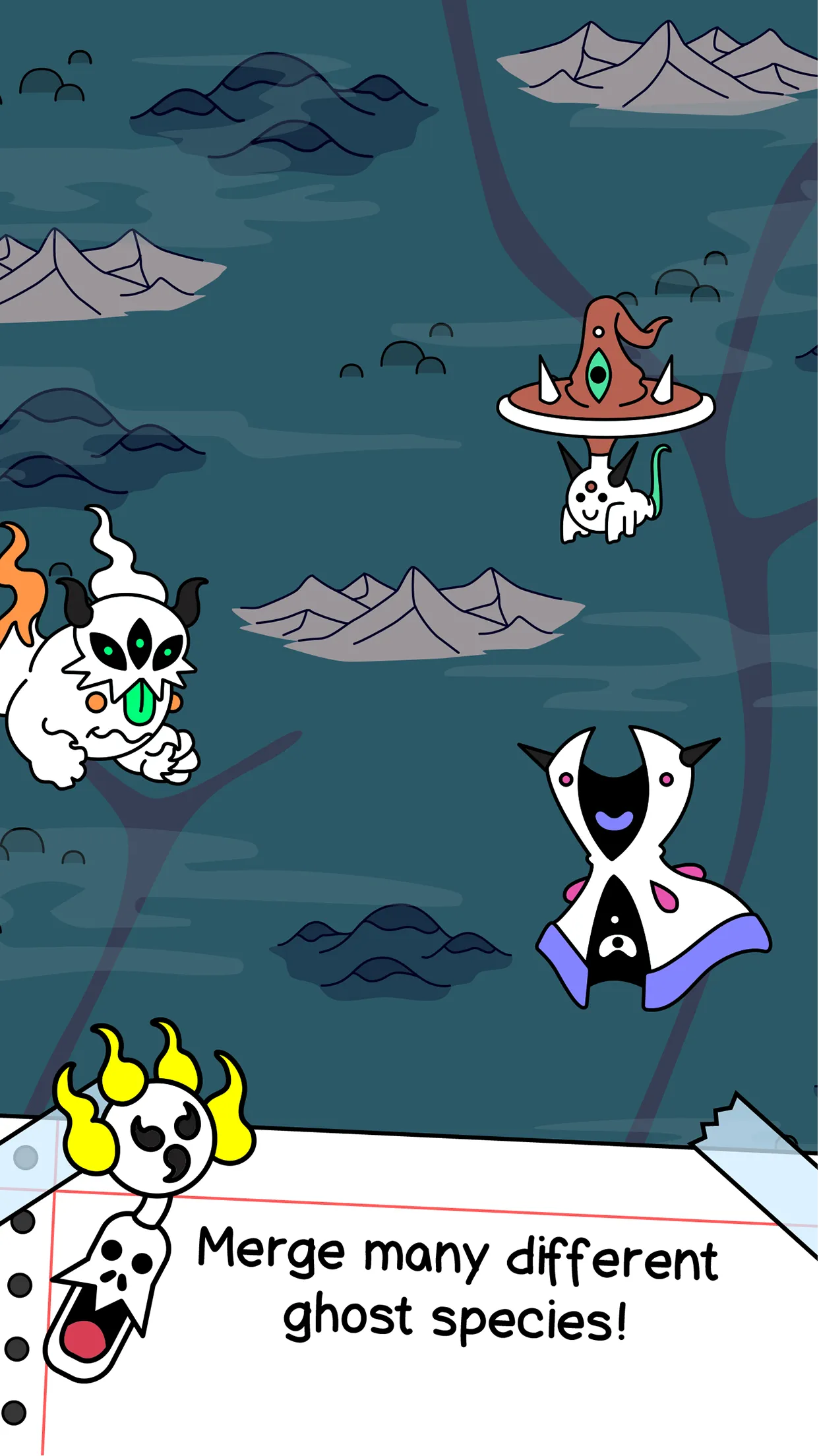 Ghost Evolution: Merge Spirits | Indus Appstore | Screenshot