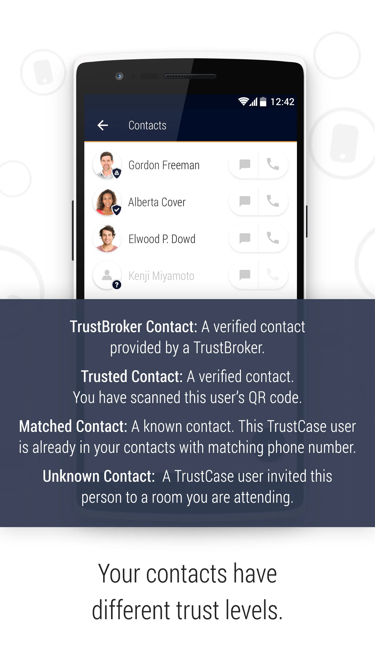 TrustCase The Secure Messenger | Indus Appstore | Screenshot