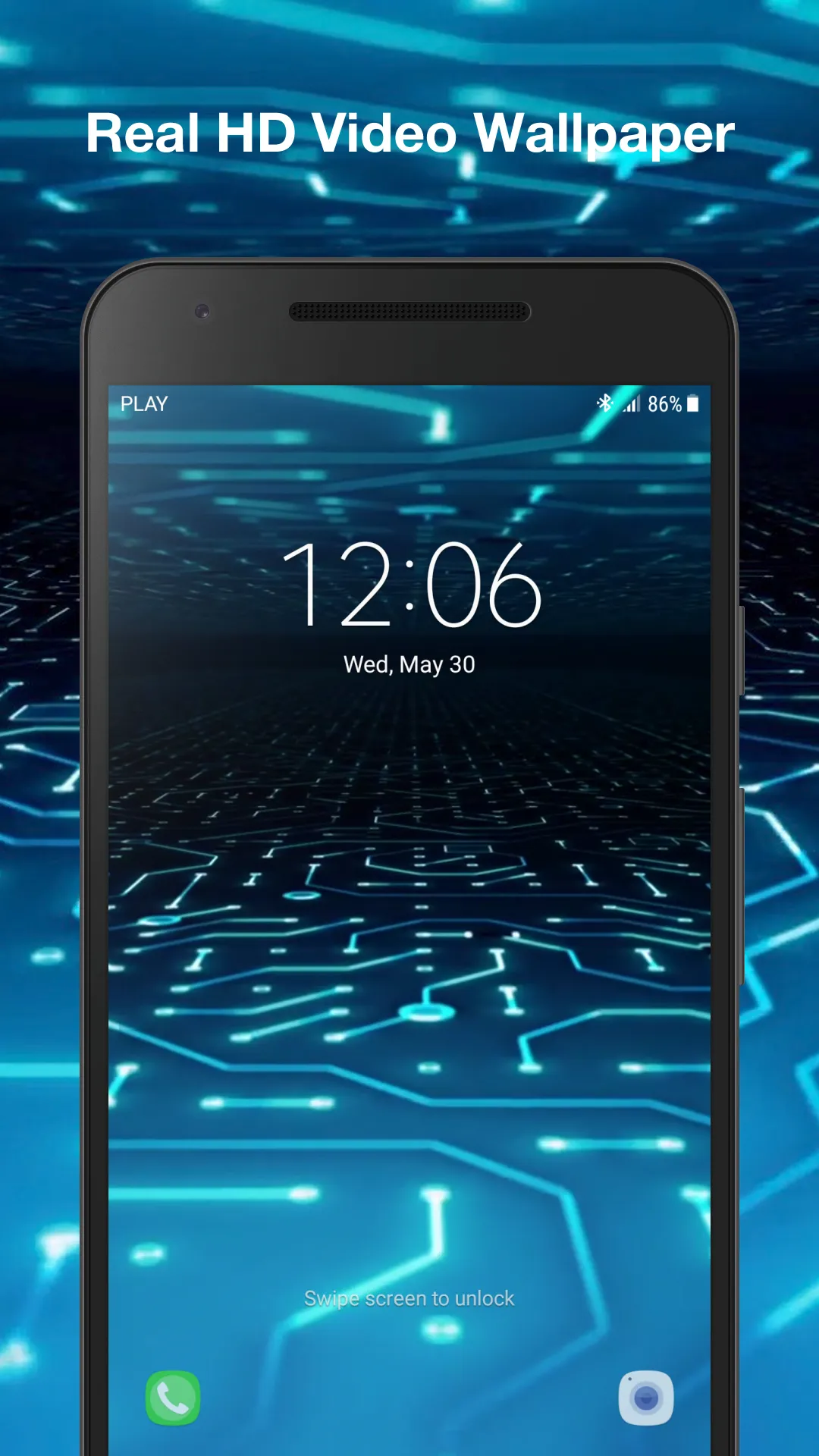 Circuit Board Live Wallpaper | Indus Appstore | Screenshot