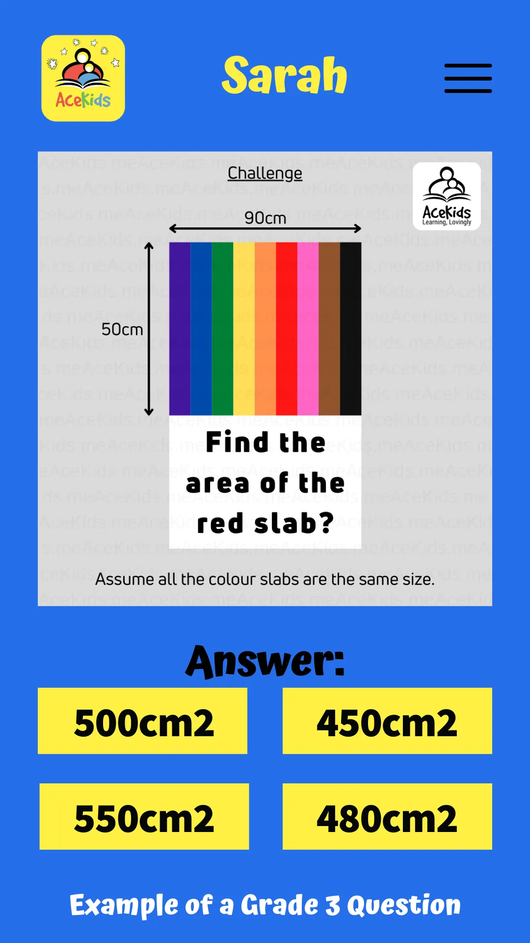 AceKids - Kids Learn Math Quiz | Indus Appstore | Screenshot