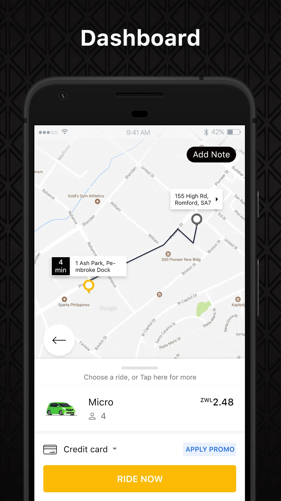 Hwindi -Book Taxi & Deliveries | Indus Appstore | Screenshot