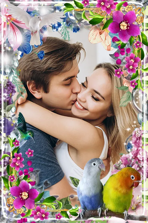 Parrot photo frame | Indus Appstore | Screenshot