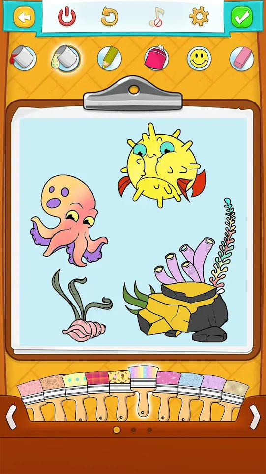 Fish Coloring Pages | Indus Appstore | Screenshot