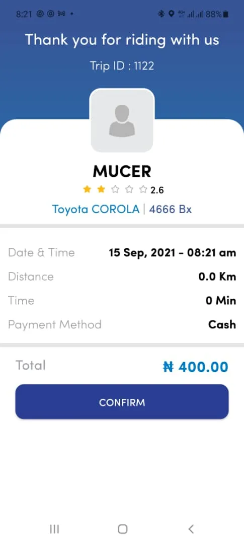 PayRide Cars | Indus Appstore | Screenshot