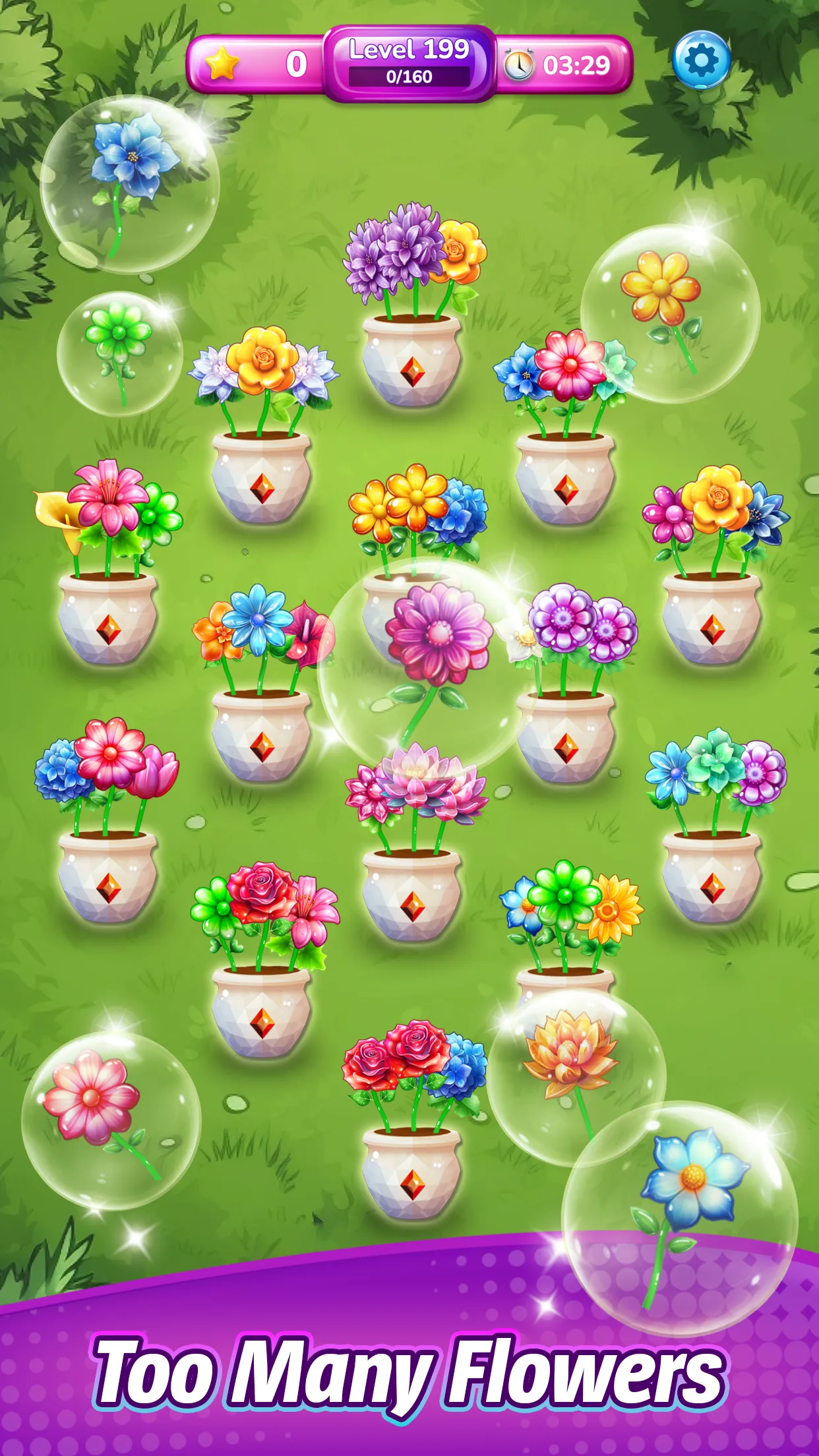 Sort Flower Match Game | Indus Appstore | Screenshot