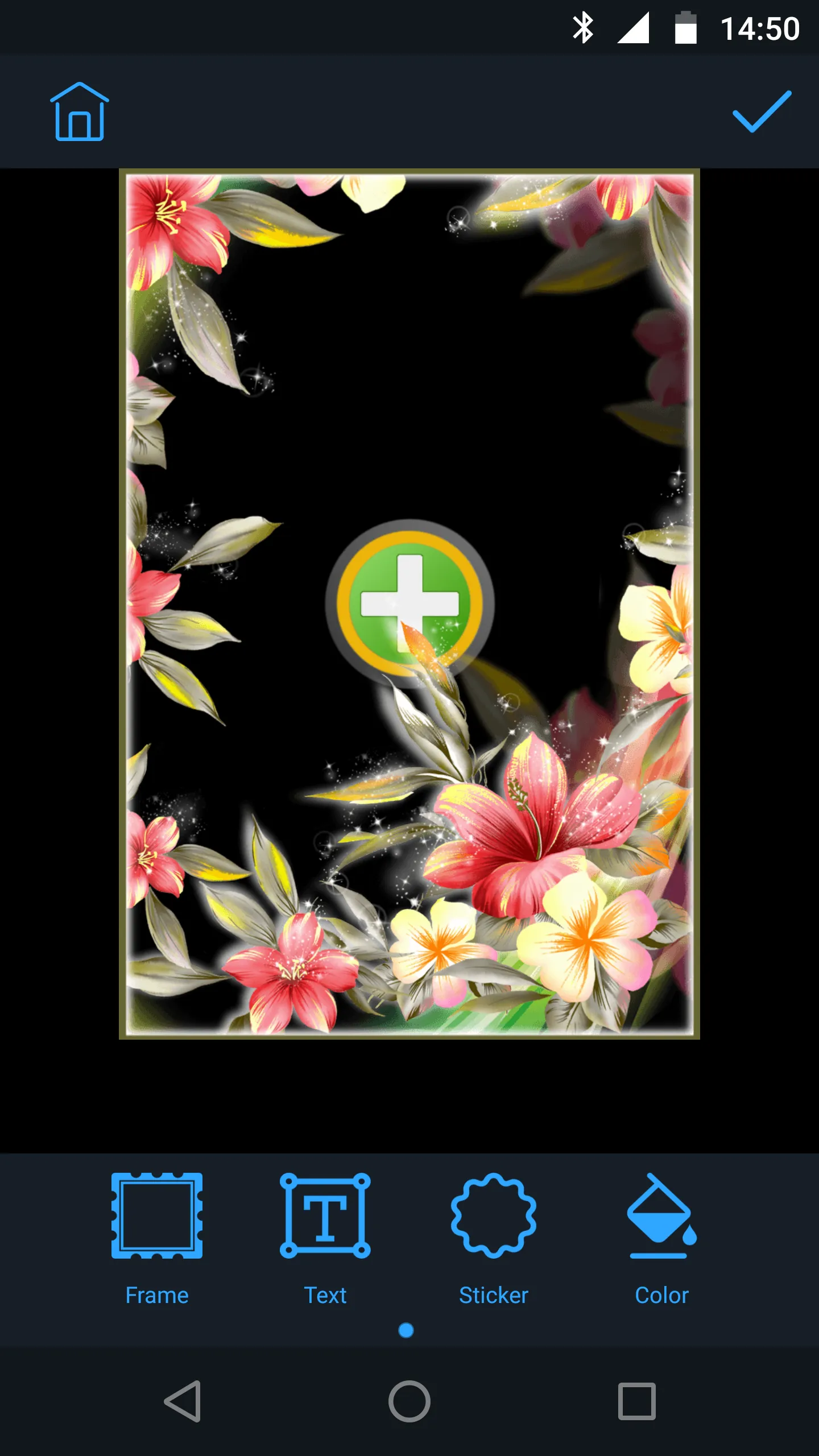 Flowers PhotoFrames | Indus Appstore | Screenshot