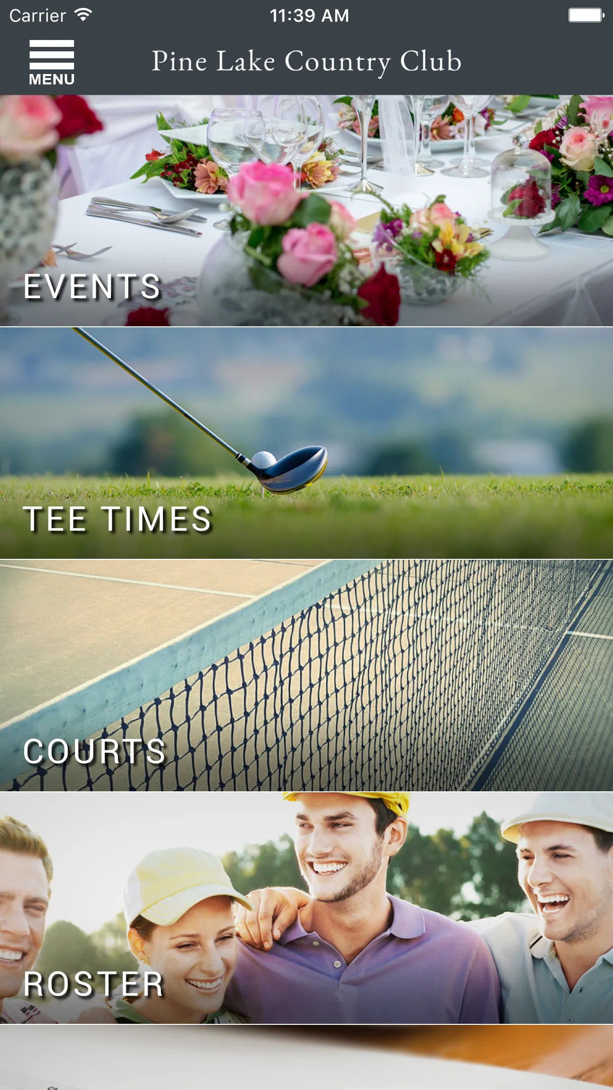 Pine Lake Country Club NC | Indus Appstore | Screenshot